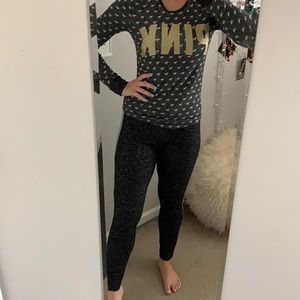 Pink pj/lounge wear set